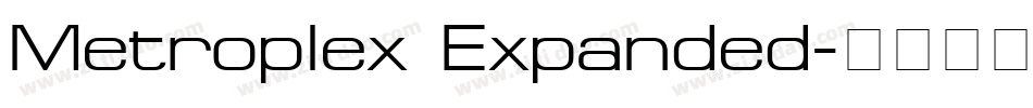 Metroplex Expanded字体转换